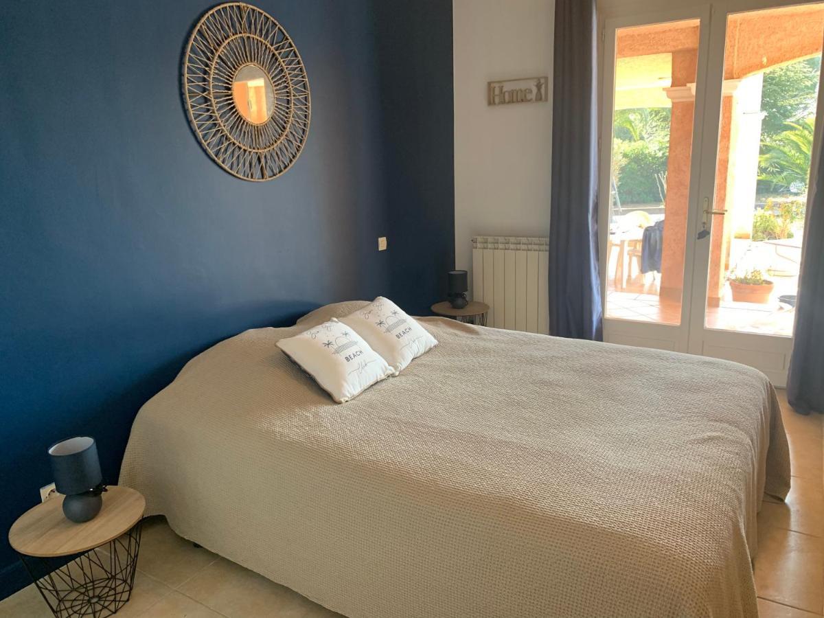 Les Palmiers Hotell Le Muy Exteriör bild